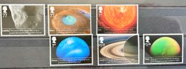 6 seltene Royal Mail Planeten Briefmarken 🪐