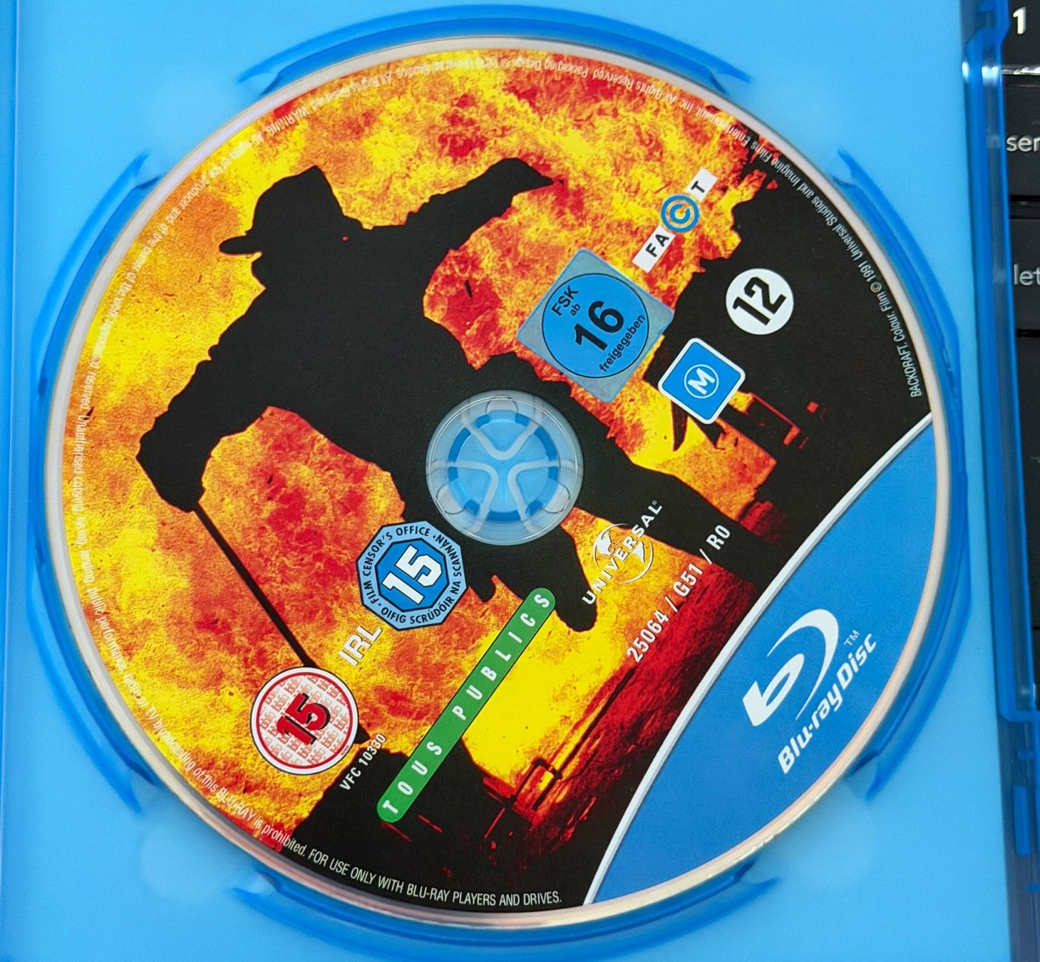 Tous les DVDs: Backdraft (1991) - Blu-ray – D'occasion à Semsales par __Florian__ 3