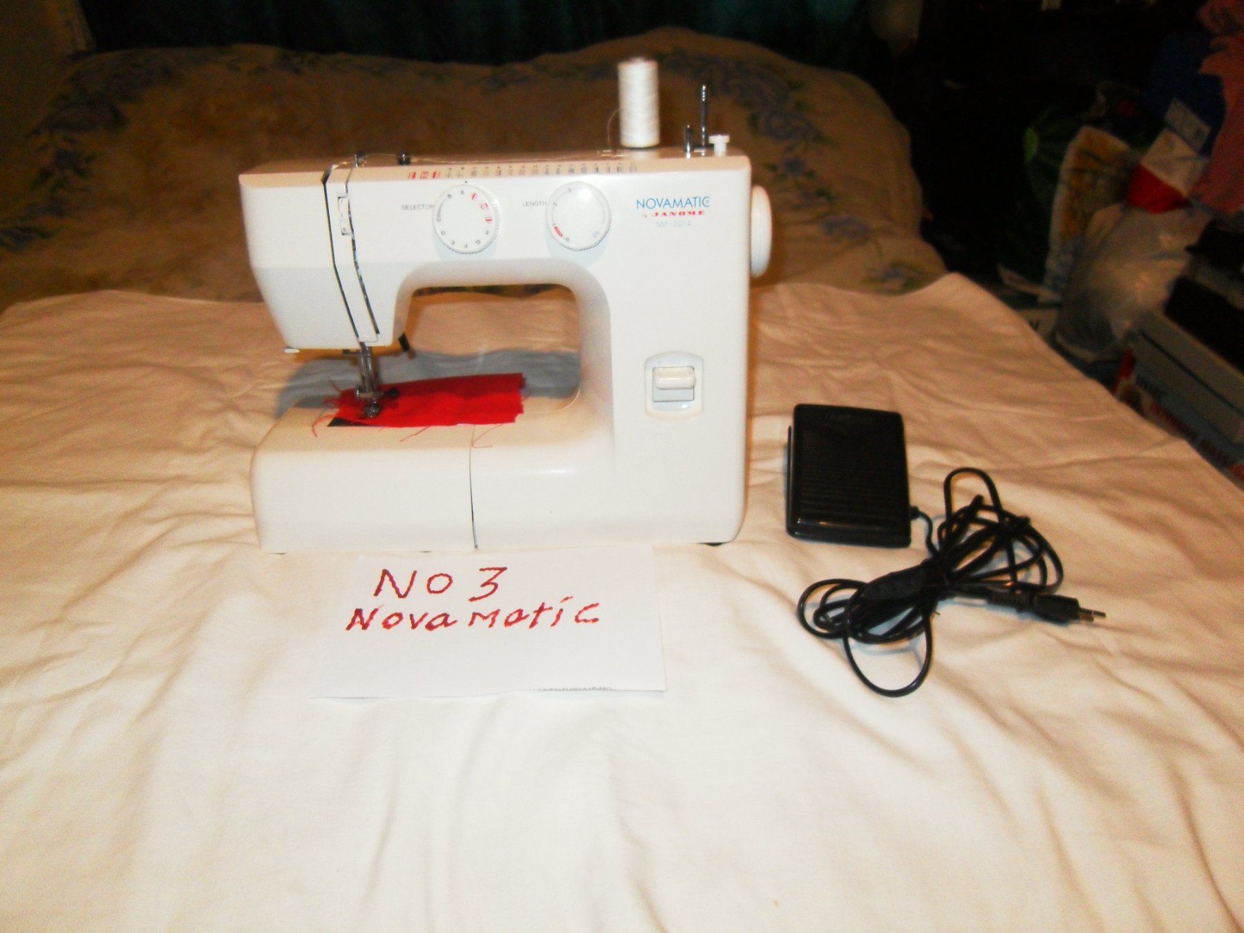 Macchine da cucire: (NO3 )Nähmaschine Novamatic  gut – Usato da Zuchwil venduto da t.rachel 8