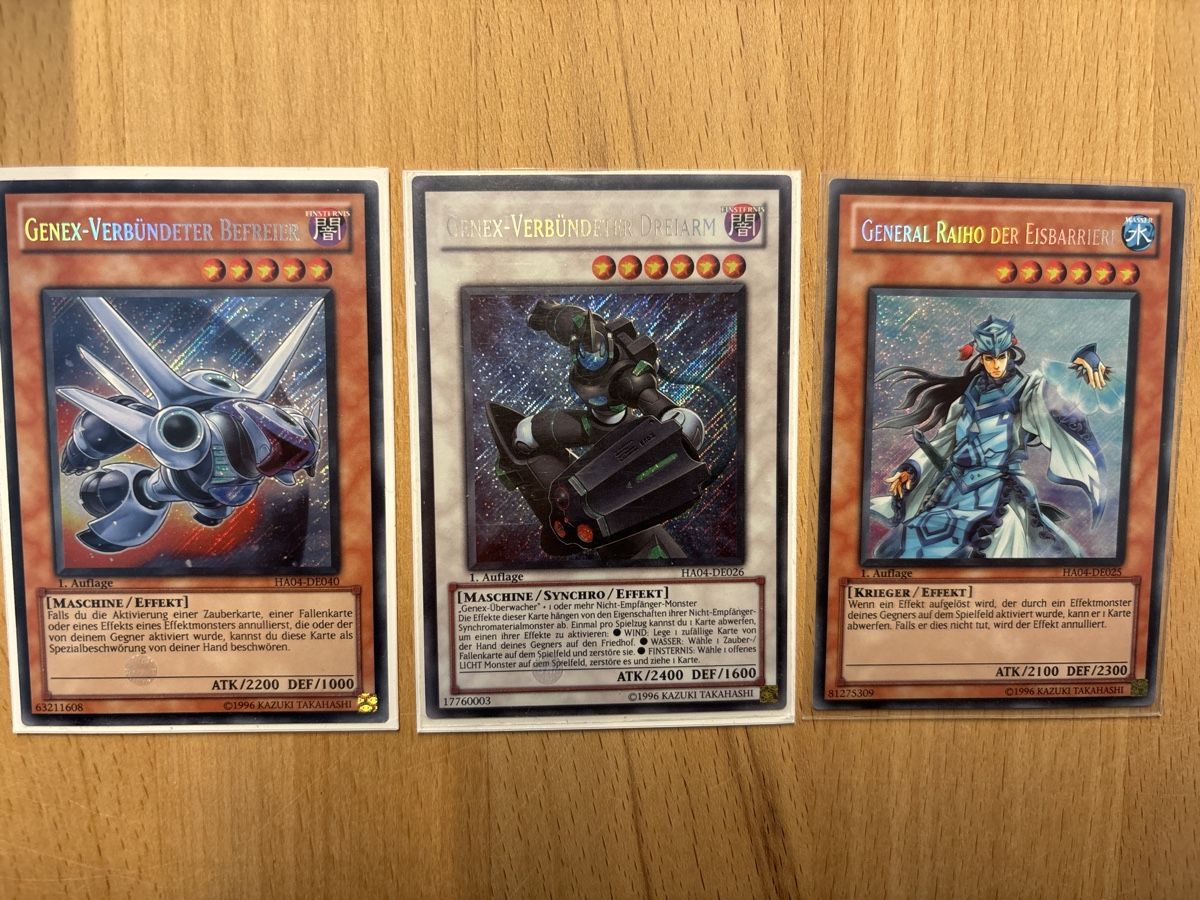 Yugioh Carte collezionabili: Yugioh Karten HA04 3x Secret Rare – Usato da Speicherschwendi venduto da YugisKartenKammer