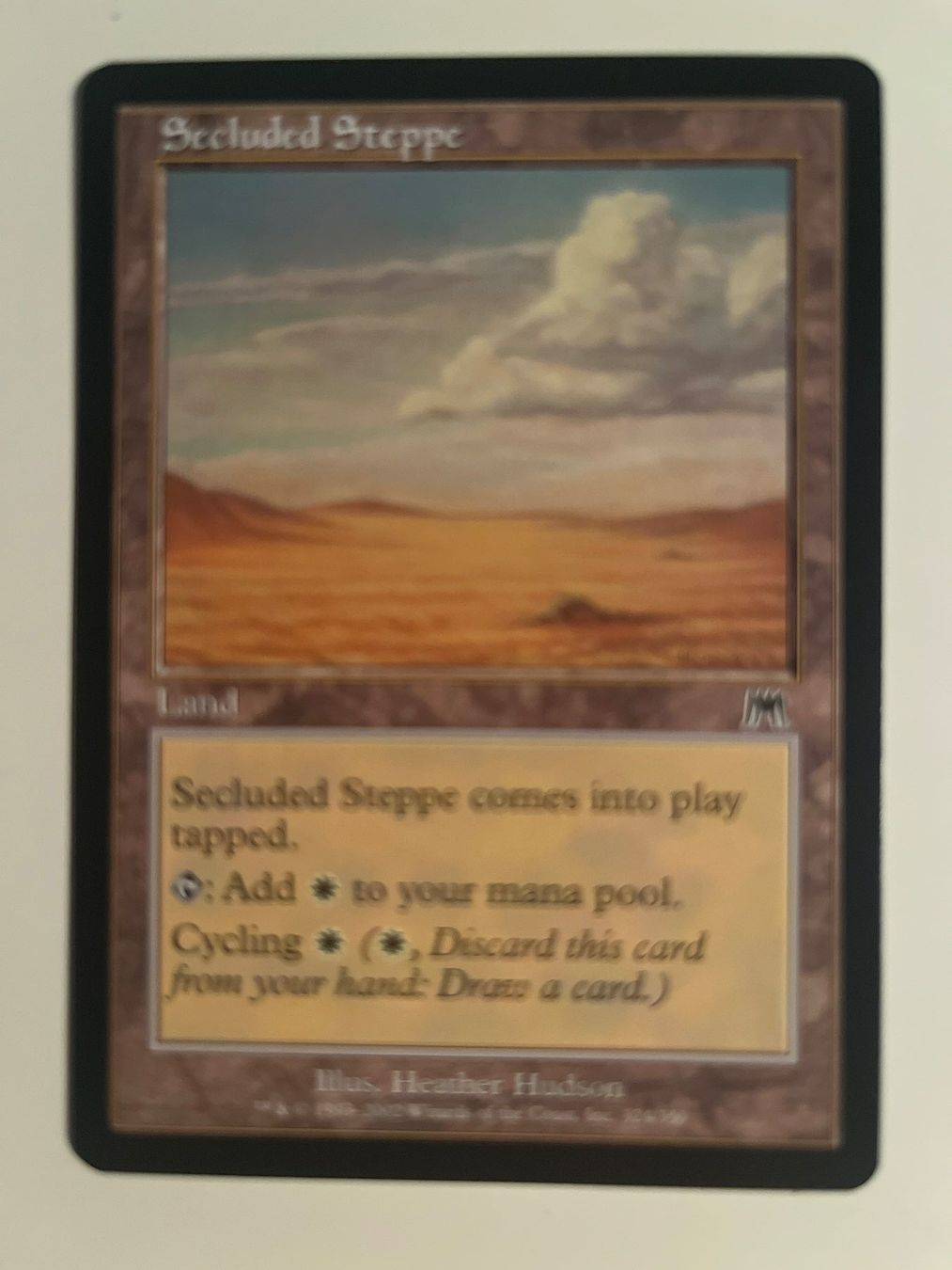 Magic The Gathering Sammelbilder & Trading cards: 1 x Secluded Steppe - Magic: The Gathering - MtG – Gebraucht aus Kriens von Shadi1980