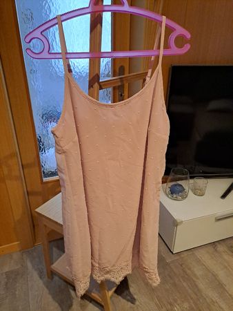 Nachthemd pink Grösse 42 Spitze