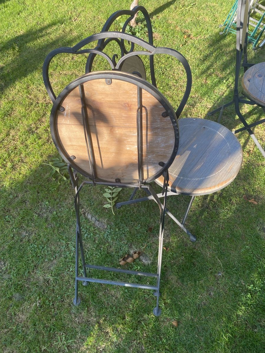 Chaises: 4 Gartenstühle – D'occasion à Hendschiken par Sunnekiind 1