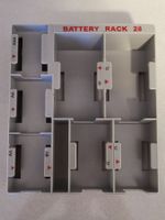 Batterie-Halter / Halterung für Batterien / Wandmontage