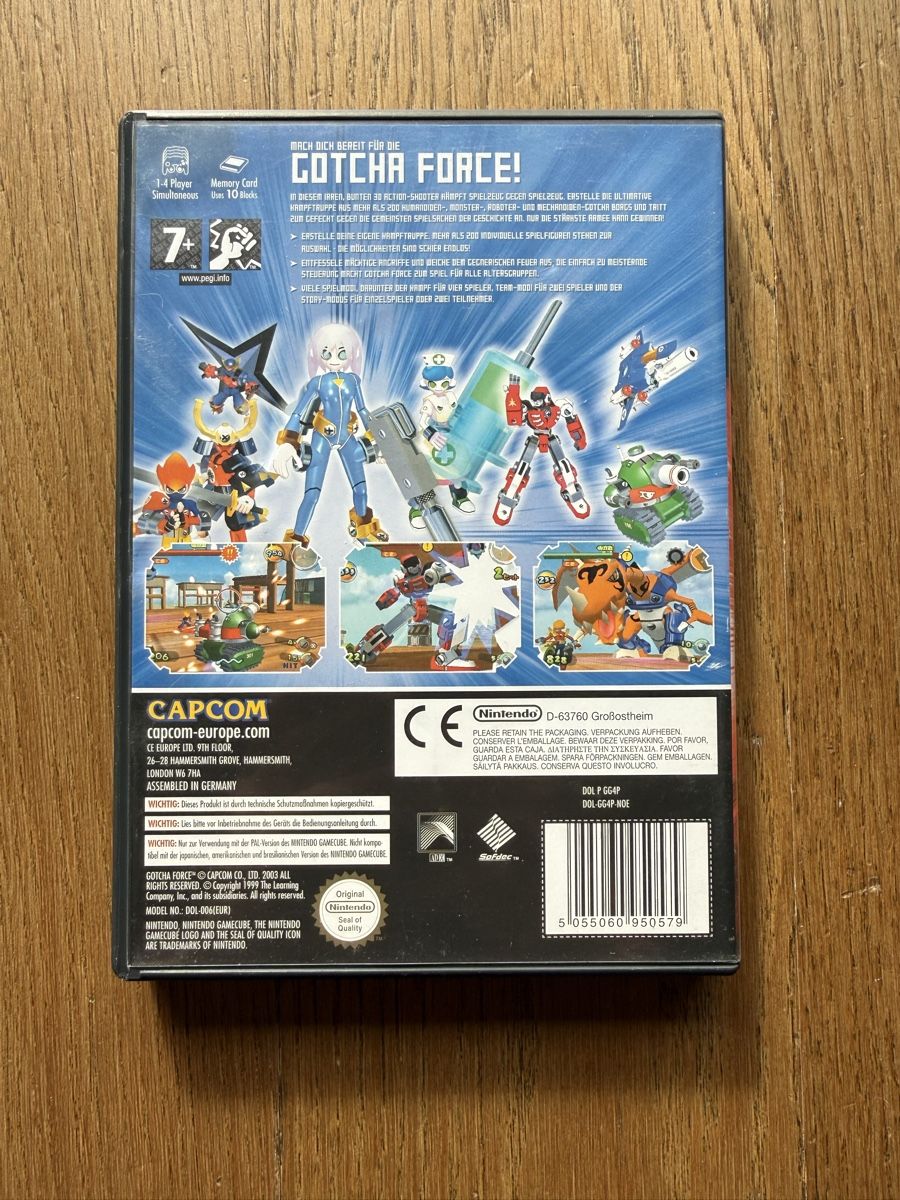 Spiele: GOTCHA FORCE - Nintendo Gamecube – Gebraucht aus Läufelfingen von VioletterStern 2