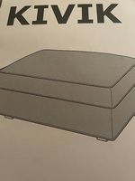 Bezug housse für Ikea kivik hocker