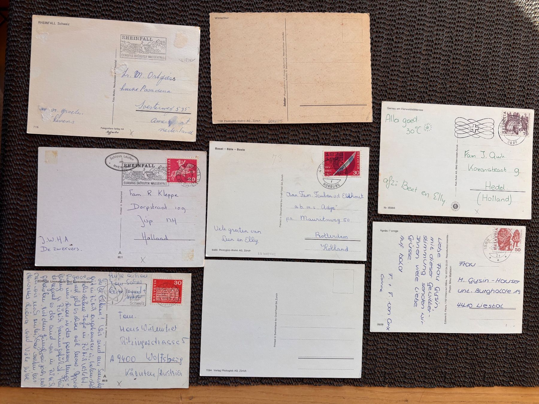 Cartoline postali: cartes postales Suisse / Postkarten Schweiz – Usato da Châtel-St-Denis venduto da Vaillant1 1