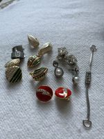 Modeschmuck Konvolut Ohrringe und Armband diverse Farben