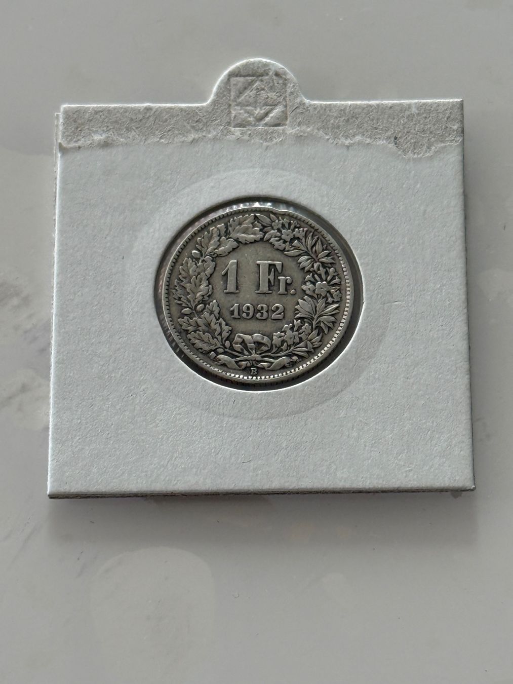 Tutti le monete: 1 Franken 1932  Rar – Usato da Wallisellen venduto da SWISS_SILVER1
