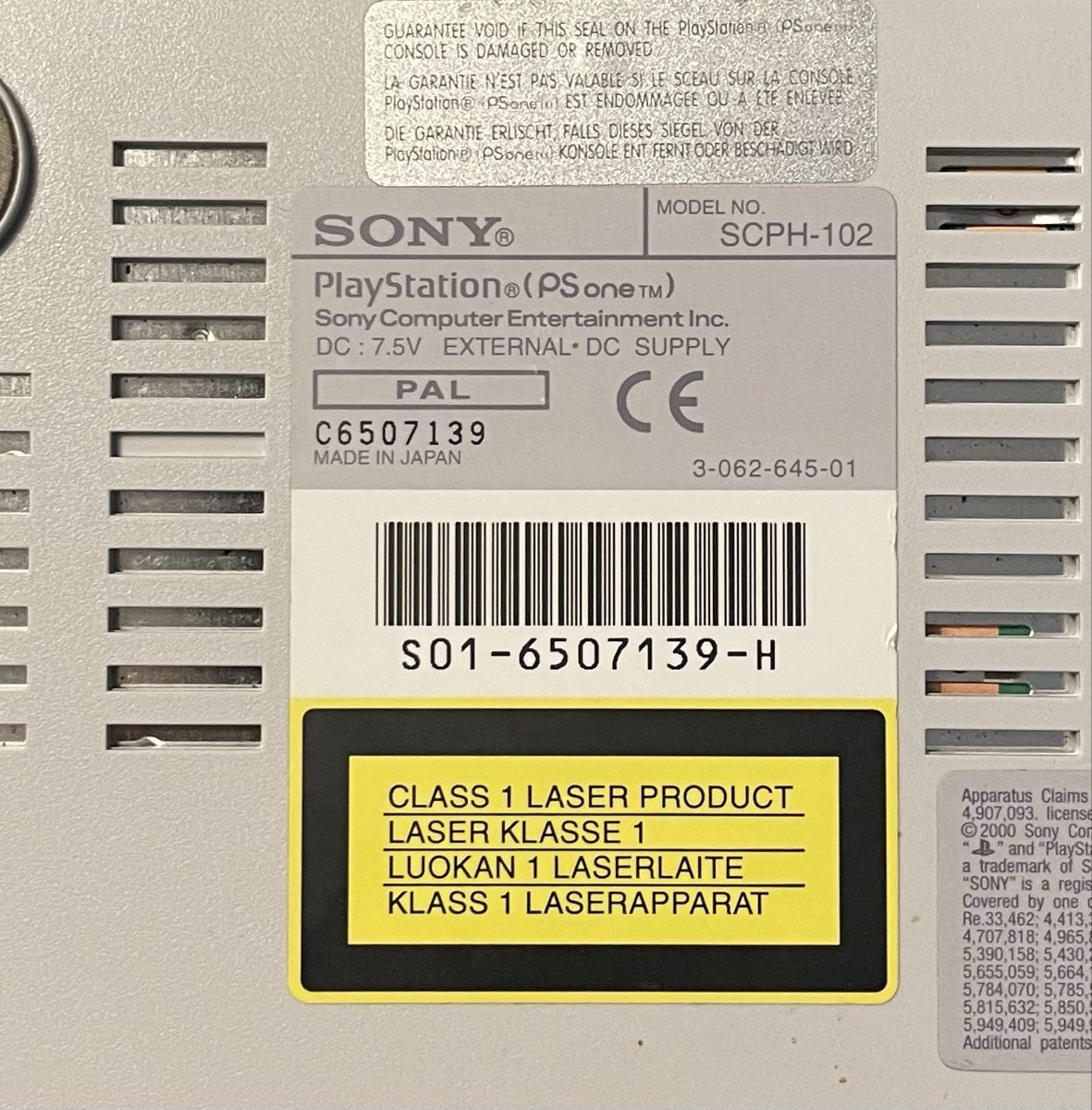 Sony Console: SONY PLAYSTATION 1 SLIM – Usato da Plons venduto da wartauchris 6
