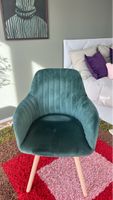Green Velvet Chair – Accent Chair
