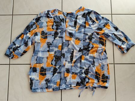 Damen T-Shirt Gerry Weber bunt gemustert Grösse XXL