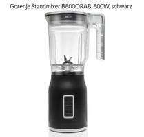 Gorenje Standmixer B800ORAB, 800W, schwarz