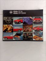 Brochure Alfa Romeo Alfetta GT 1.6 / GTV 2000 (769 F 442)