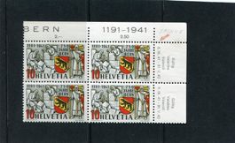 1941 Stadt Bern Nr. 253 Pf. V'block **