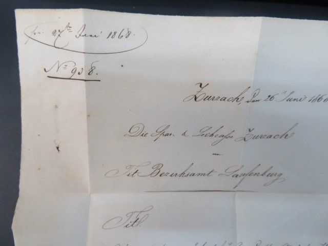 Documenti: Alte Briefe intressante Dokumente – Usato da Pfyn venduto da sagenruthe 5