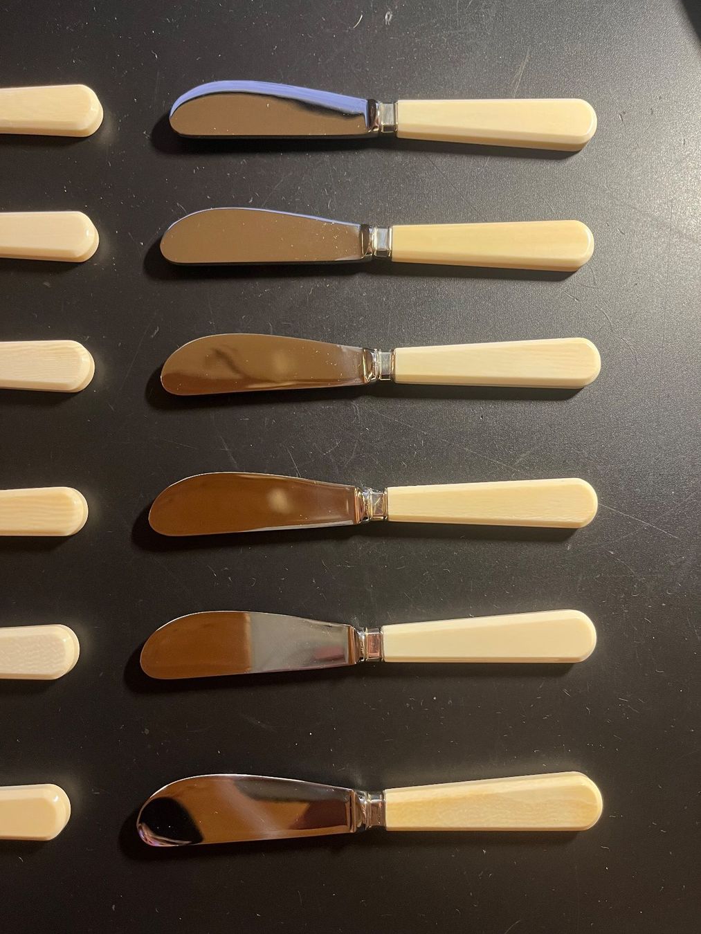 Posate: Buttermesser Elfenbein farbig – Nuovo (secondo la descrizione) da Madiswil venduto da nofox222 5