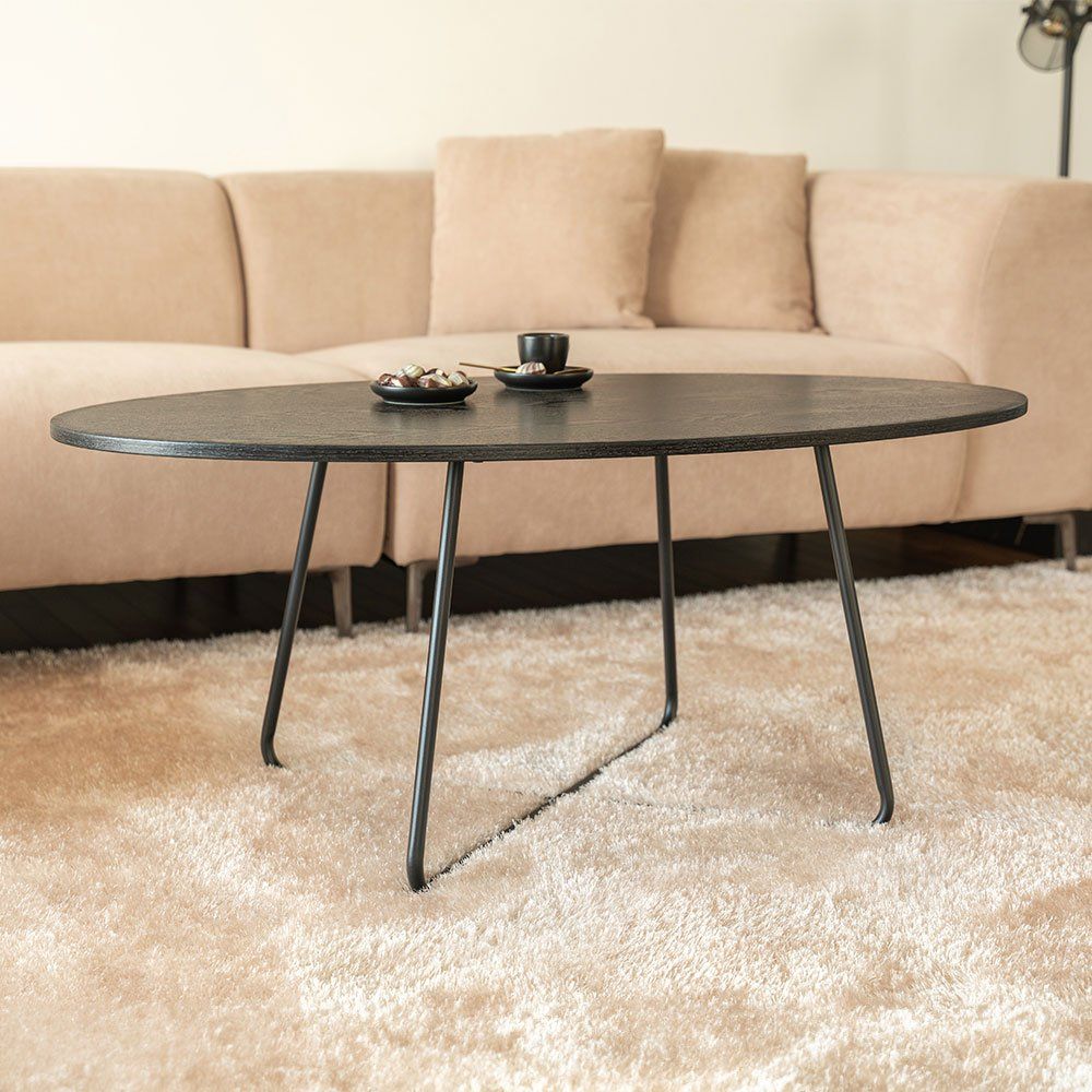 Tische: Couchtisch Oval NOVO - Dark Oak – Neu und originalverpackt aus Wallenwil von toesstal-vertrieb 2