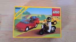 Original LEGO 6644 Rennwagen mit Motorrad, NEU und OVP