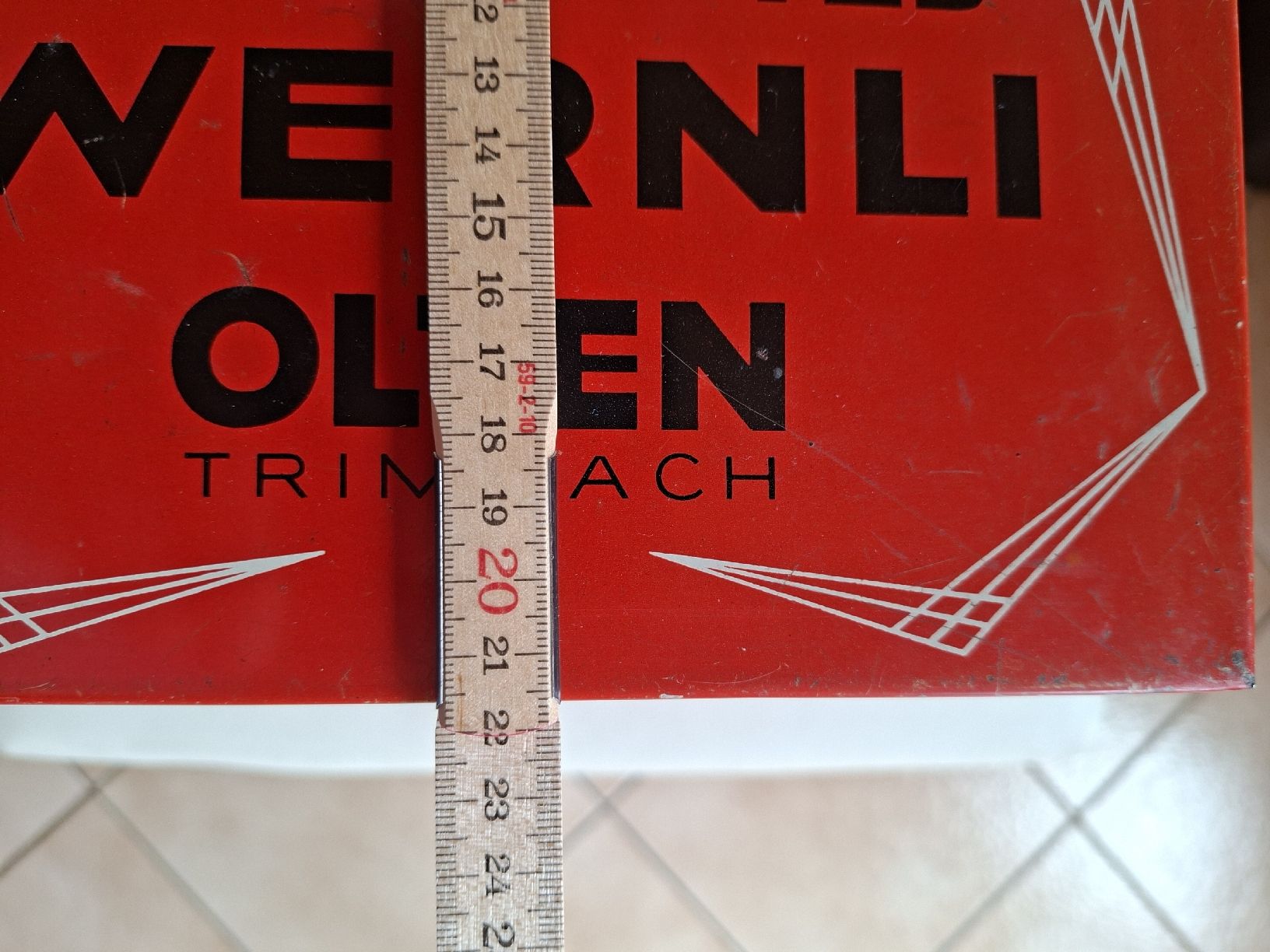 Barattoli: Antike Biscuits Blech Dose – Usato da Schwanden Sigrisw venduto da len_9yqg 7