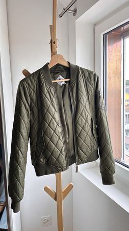 Volcom Bomberjacke In Flight grün Grösse XS