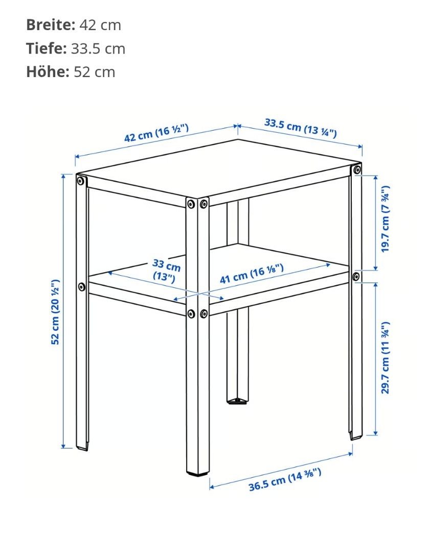 Ikea Nachttische: KNARREVIK Beistelltisch IKEA – Gebraucht aus Bern von david_bu 4
