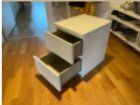 Table de nuit Malm blanche