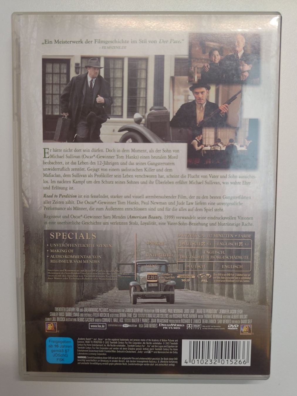Tutti i DVDs: Road to Perdition – Usato da Liestal venduto da Kratzilla 2