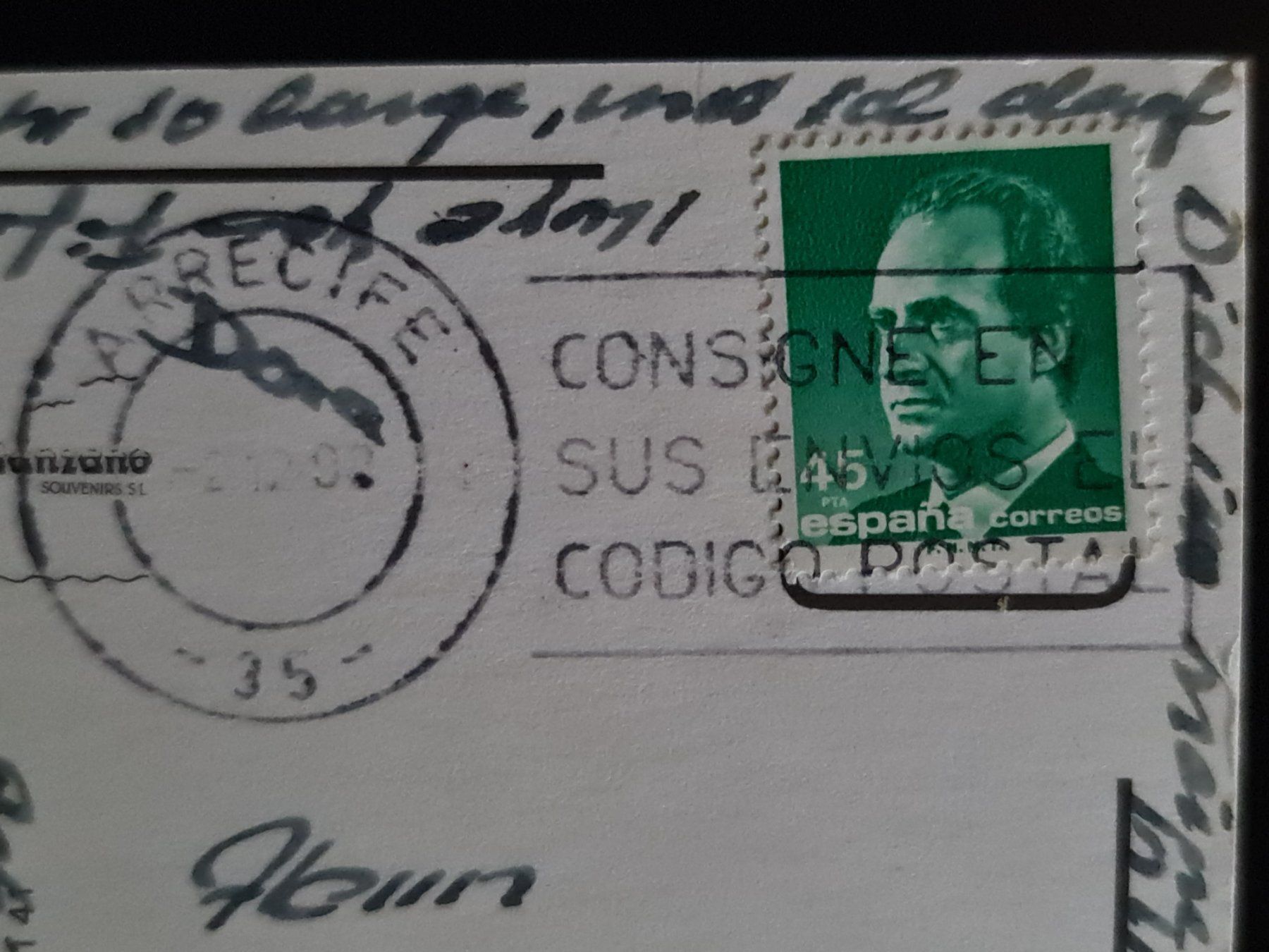 Cartoline postali: Ansichtskarte Lanzarote – Usato da Dintikon venduto da Vexi 1