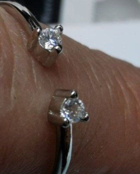 Anelli: Bague argent avec diamants de moissanite de 0,072 ct GRA – Nuovo e nell'imballaggio originale da Reconvilier venduto da Tsma67 7