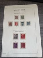 Schweiz Briefmarken Sammlung, Jahrgänge 1948-1959, Top!