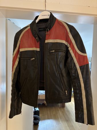 Biker Lederjacke Grösse 42 !