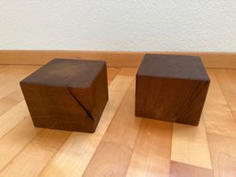 Holzsockel Holzsäule Raucheiche Eiche geölt