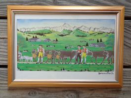 APPENZELLER ALPAUFZUG SÄNTIS HERMANN NAEF