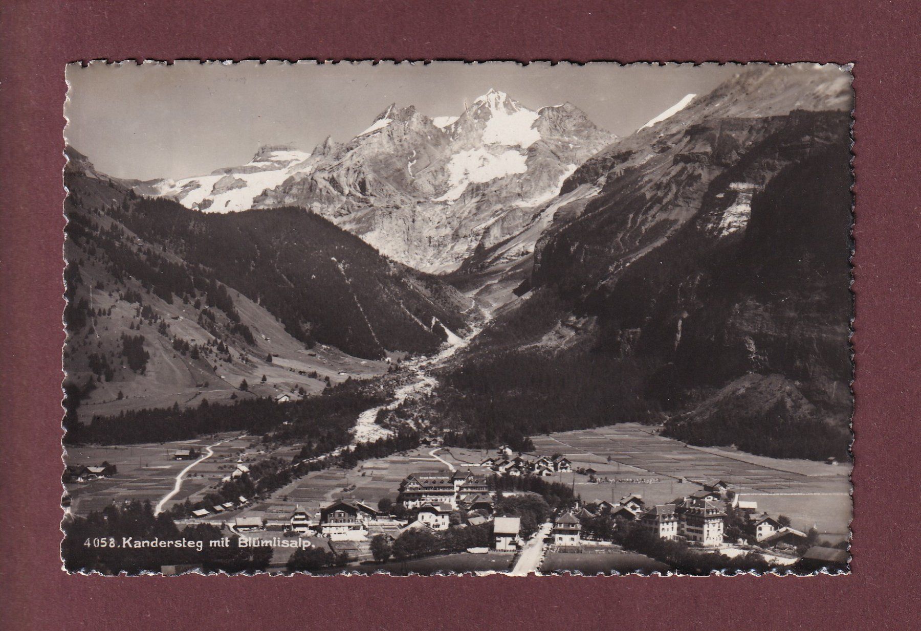 Cartes postales: KANDERSTEG - Blümlisalp – D'occasion à Pully par nicecards
