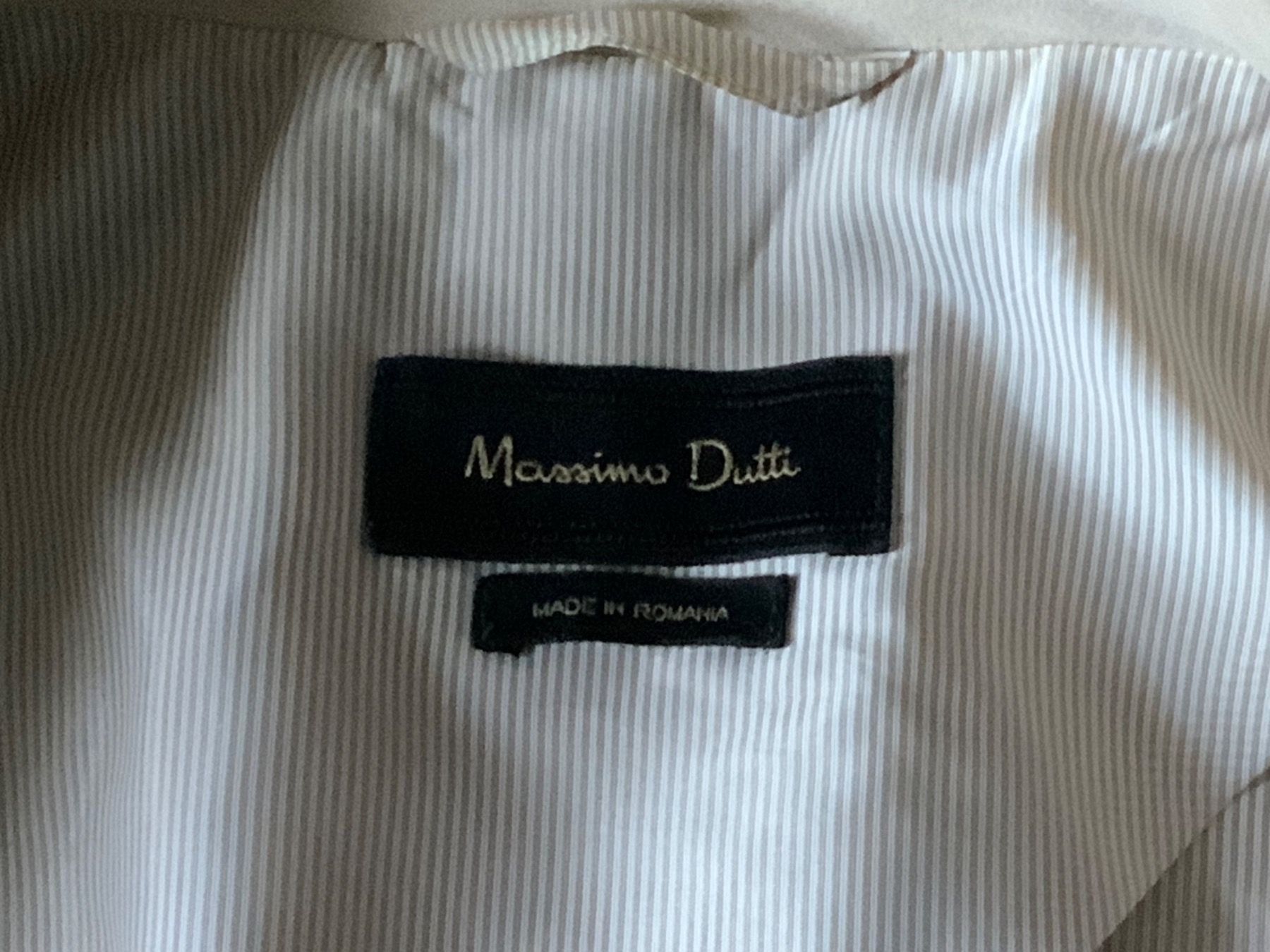 Massimo Dutti Giacche: Massimo Dutti Blazer hellbeige - Grösse 38 – Usato da Meggen venduto da Scollection 2