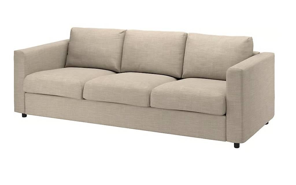 Divani: VIMLE Bezug 3er-Sofa, Hillared beige – Usato da Basel venduto da art_prk8