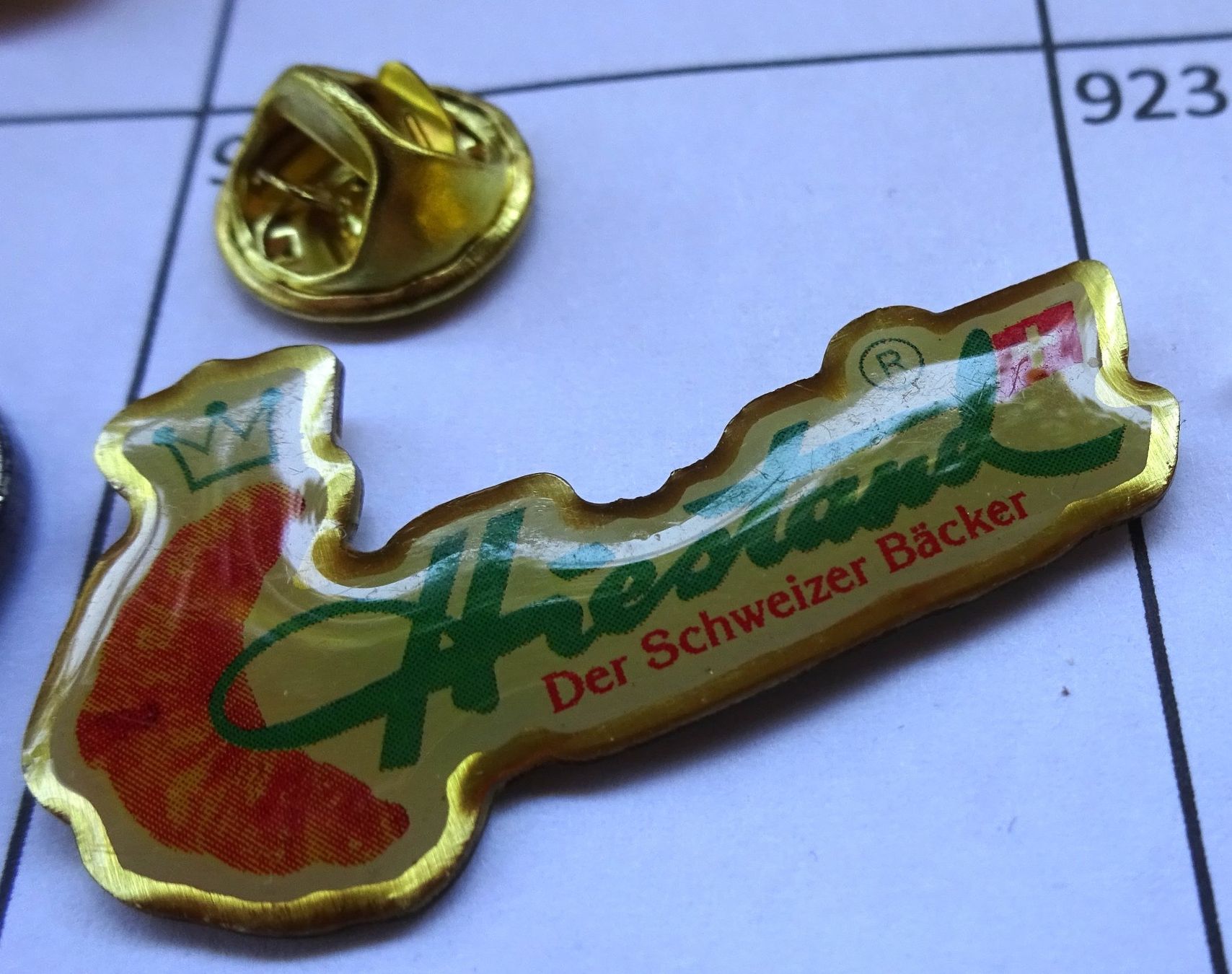 Plaquettes & Badges: Pin Der Schweizer Bäcker HEIDTLAND – D'occasion à Utzenstorf par BUtter81