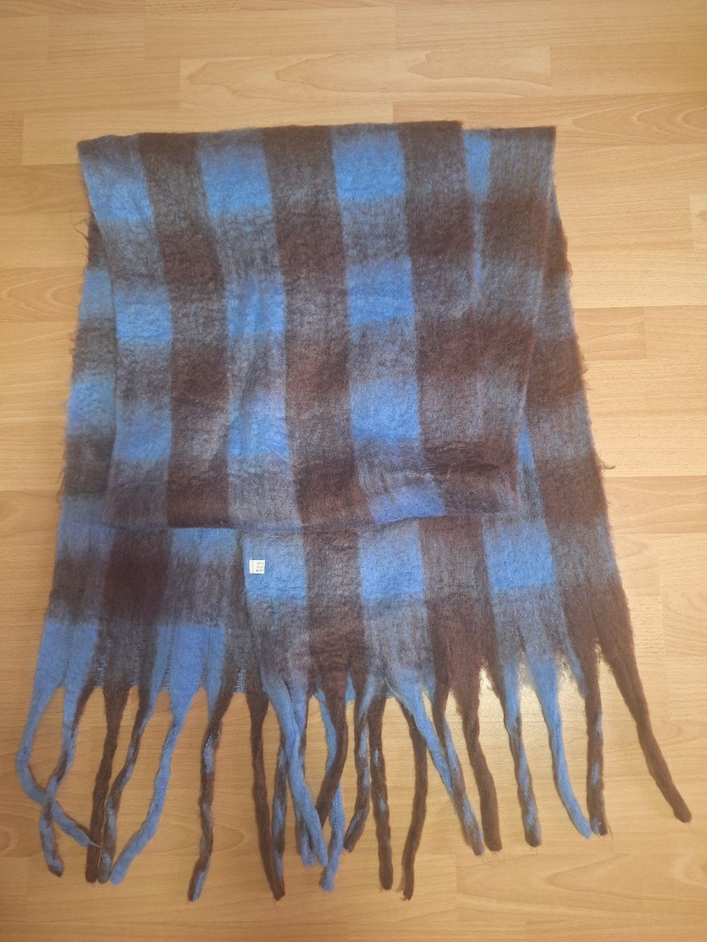 Foulards & écharpes: Blau-Brauner Schal – D'occasion à Glarus par mar_w6qy