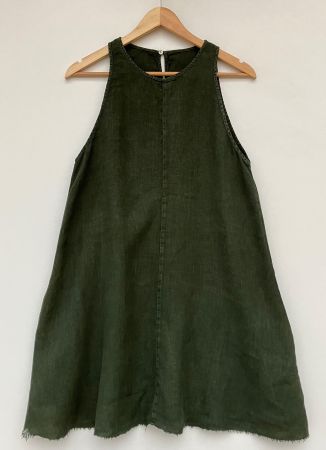 Zara Leinen Kleid Gr.S