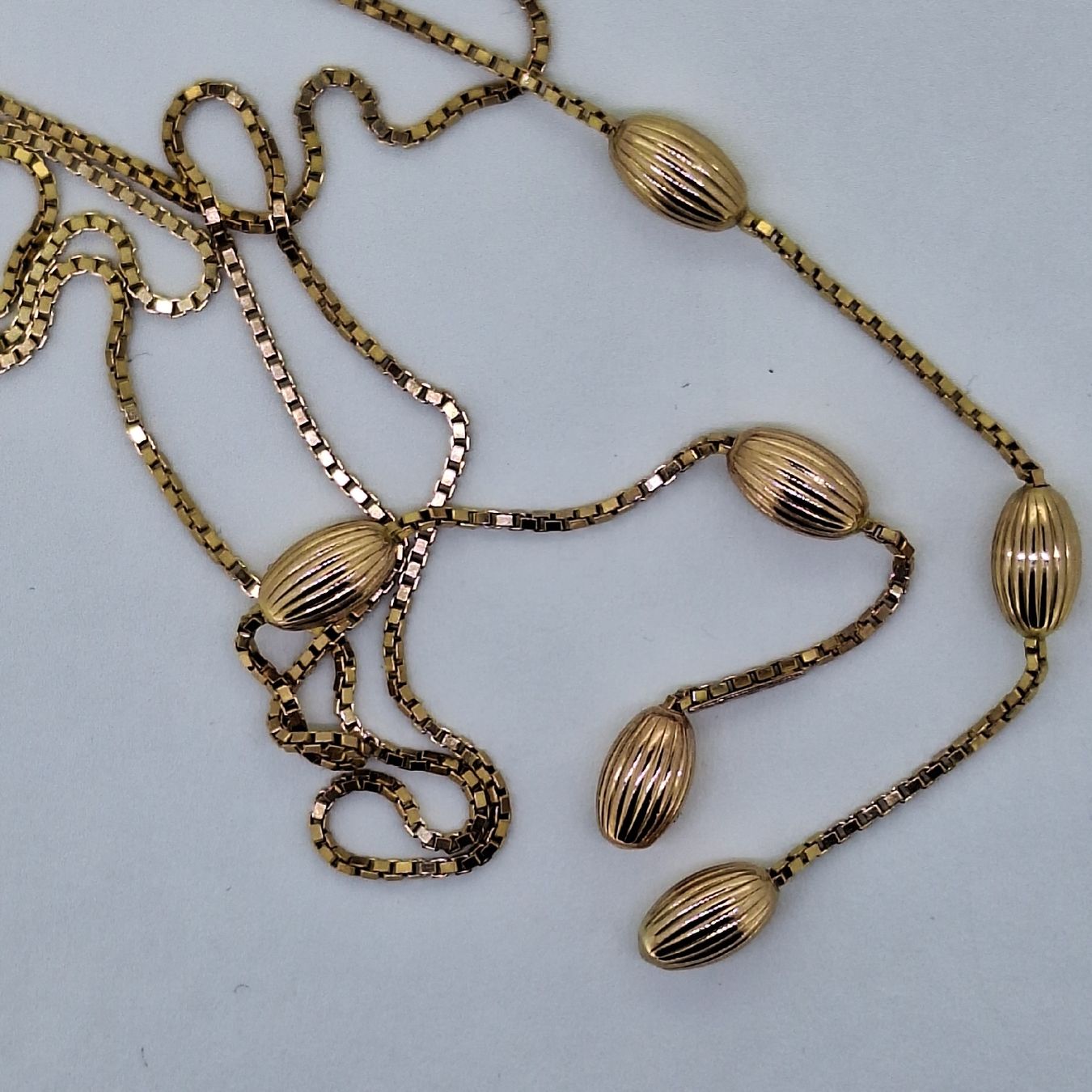 Ketten: Edle Venezianerkette mit 6 Linsen – Neu (gemäss Beschreibung) aus Unterägeri von Altgoldschmuck 3