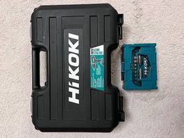 HiKOKI 18V Akku-Bohrschrauber fast neu & Bitset 60-teilig