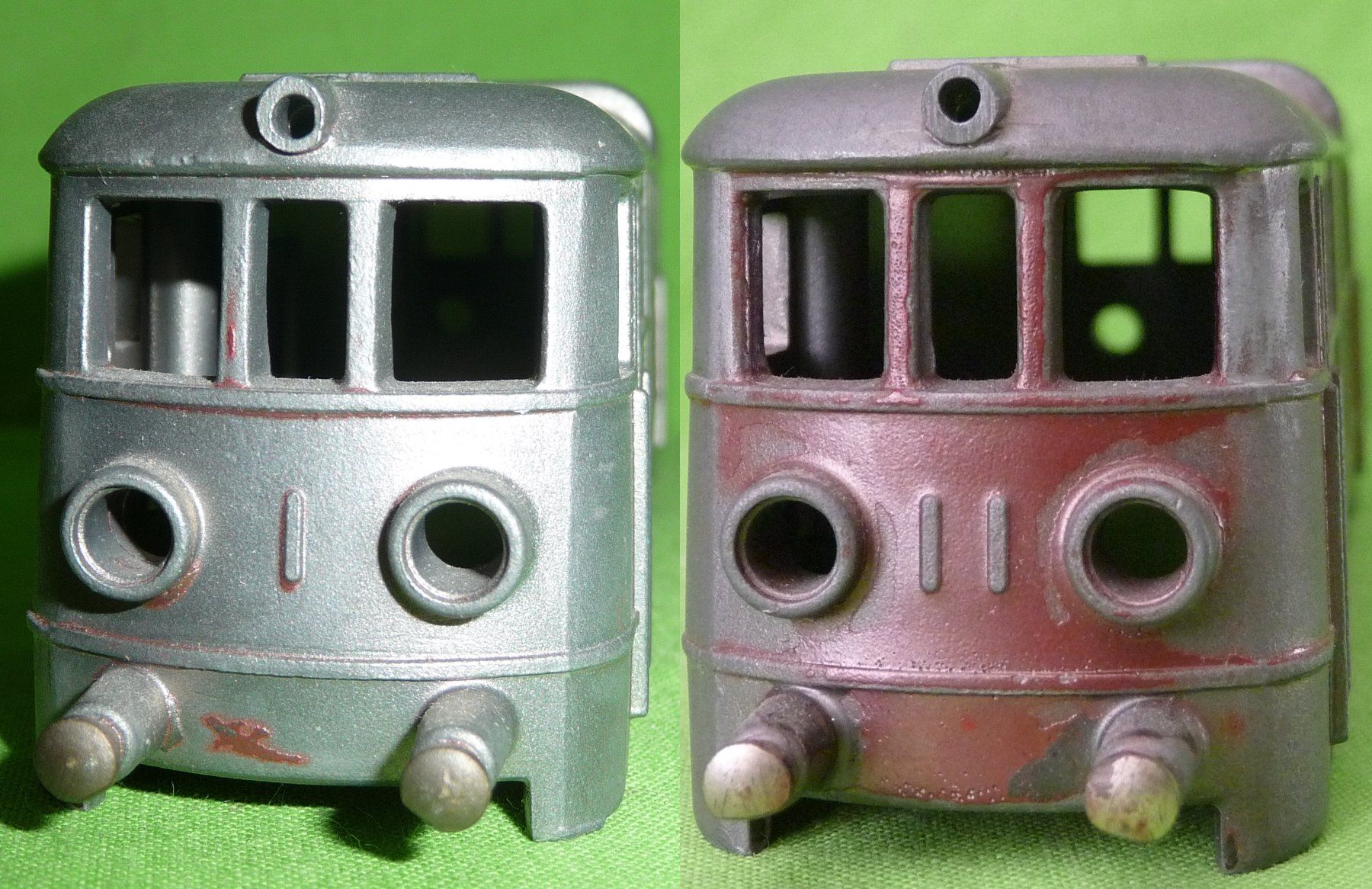 Modelleisenbahnen: Schweizer JUNIOR Lok; nur GEHÄUSE ROHLING mit Puffern – Gebraucht aus Winterthur von Ricardo211 3