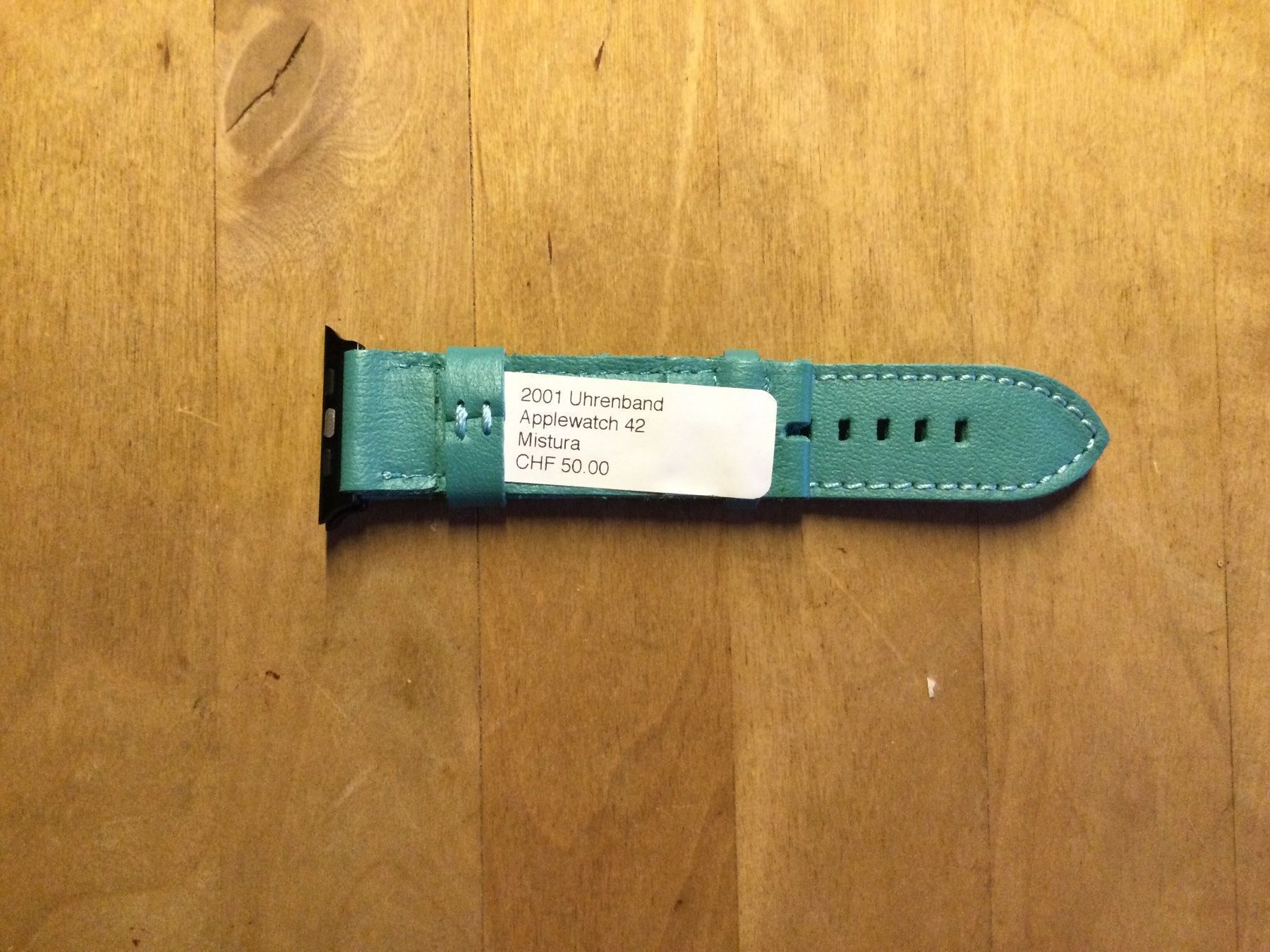 Apple Smartwatch: Apple Watch Leder Uhrenband – Nuovo (secondo la descrizione) da Rengg venduto da Colomo 1