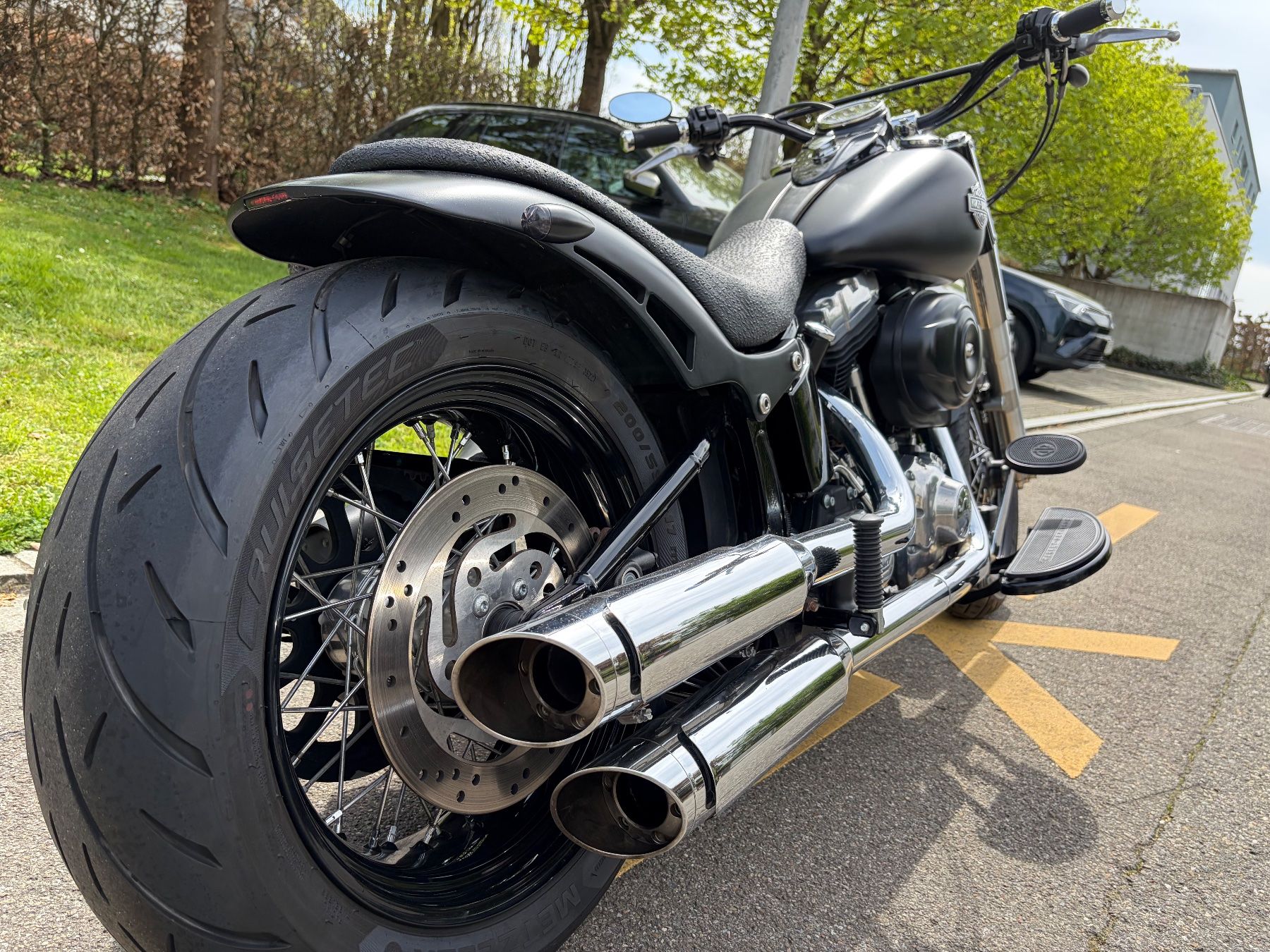 Harley-Davidson Chopper: Harley Davidson Softail Slim Jekill Hyde – Usato da Rütihof venduto da elcheffe81 9
