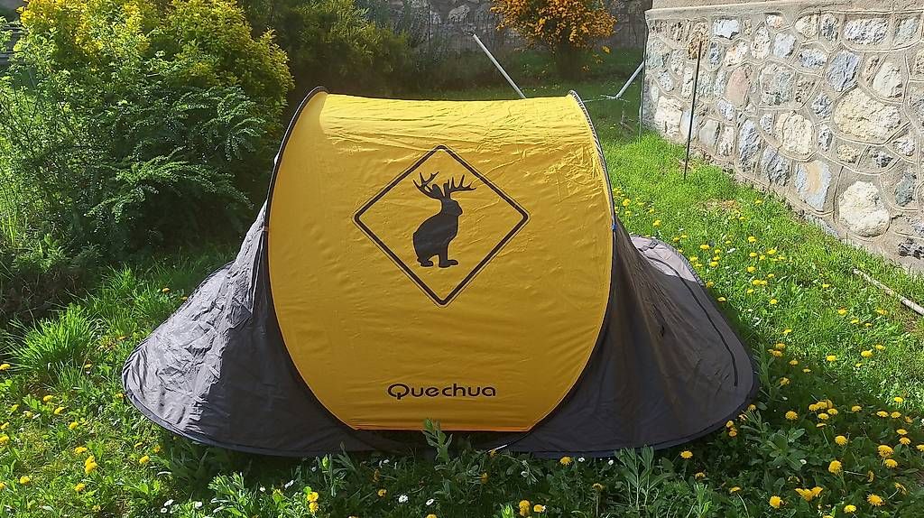 Tende : Tente 2 secondes 2 personnes  – Usato da Saxon venduto da dad_q89q 4