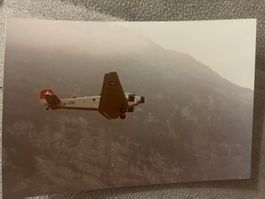 Militär Foto 13x9 JU 52 Schweizerische Luftwaffe 80 Jahre