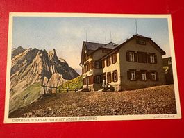 Gasthaus Schäfler mit neuem Säntisweg