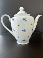 Teekanne Porzellan Blumenmuster