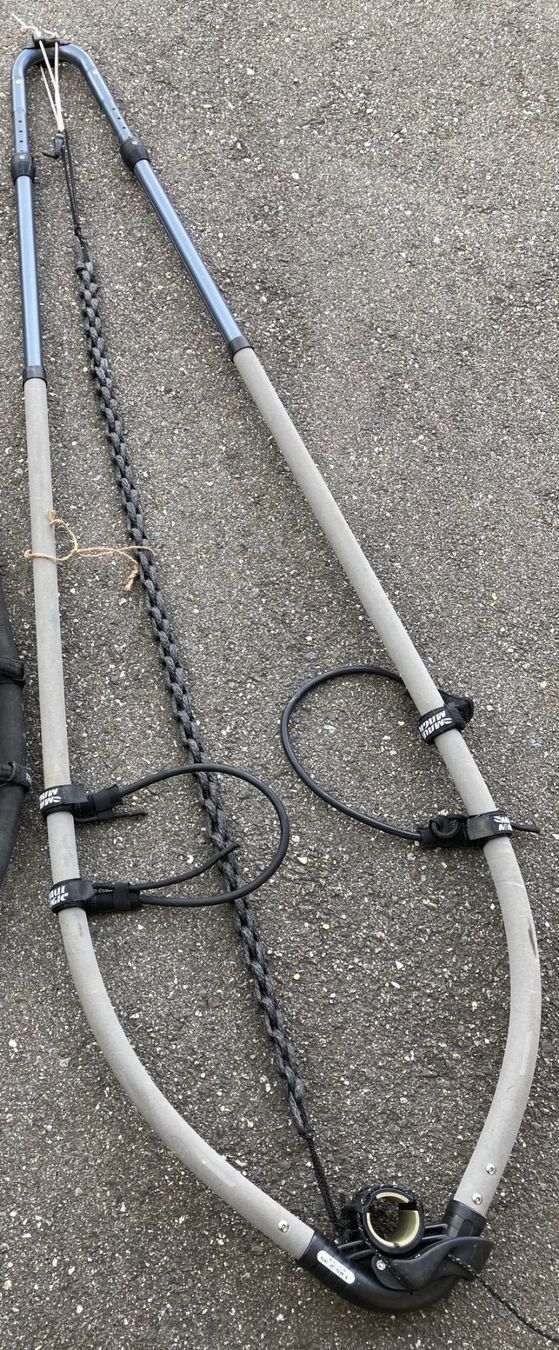 North Sails Surf: North Sails Tonic 6.5 Windsurfsegel & Variogabelbaum & Mast – Usato da Landquart venduto da Jusa61 2